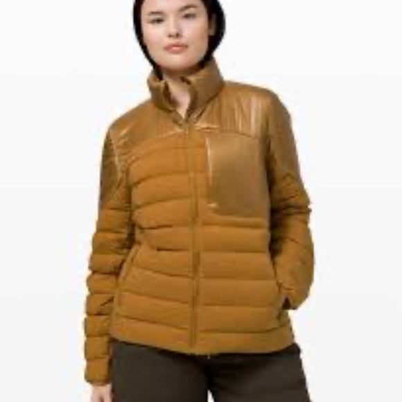 lululemon athletica Jackets & Blazers - Lululemon Navigation Stretch Down Jacket Spiced Bronze 8